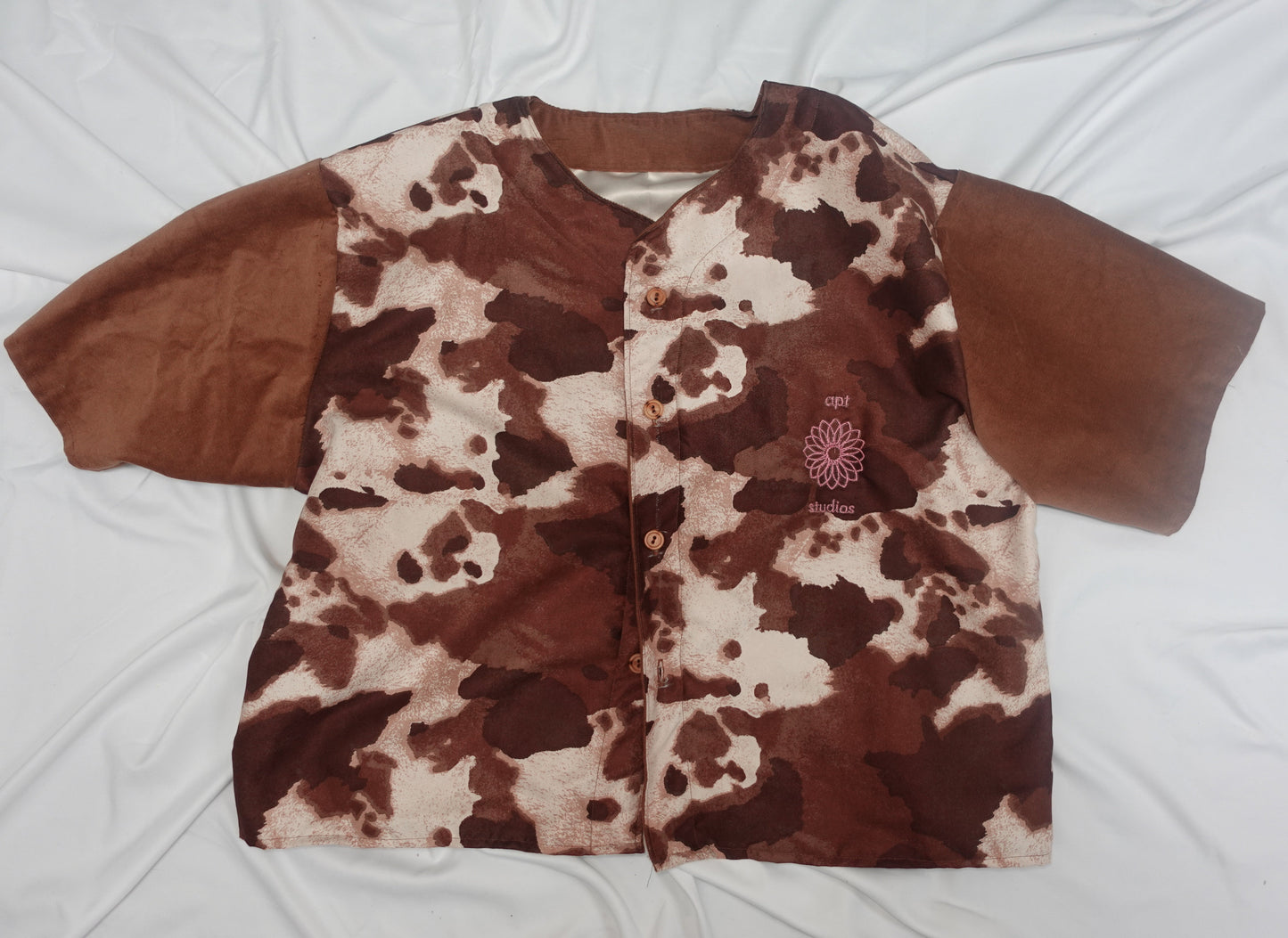 Cow Print Baseball Jersey