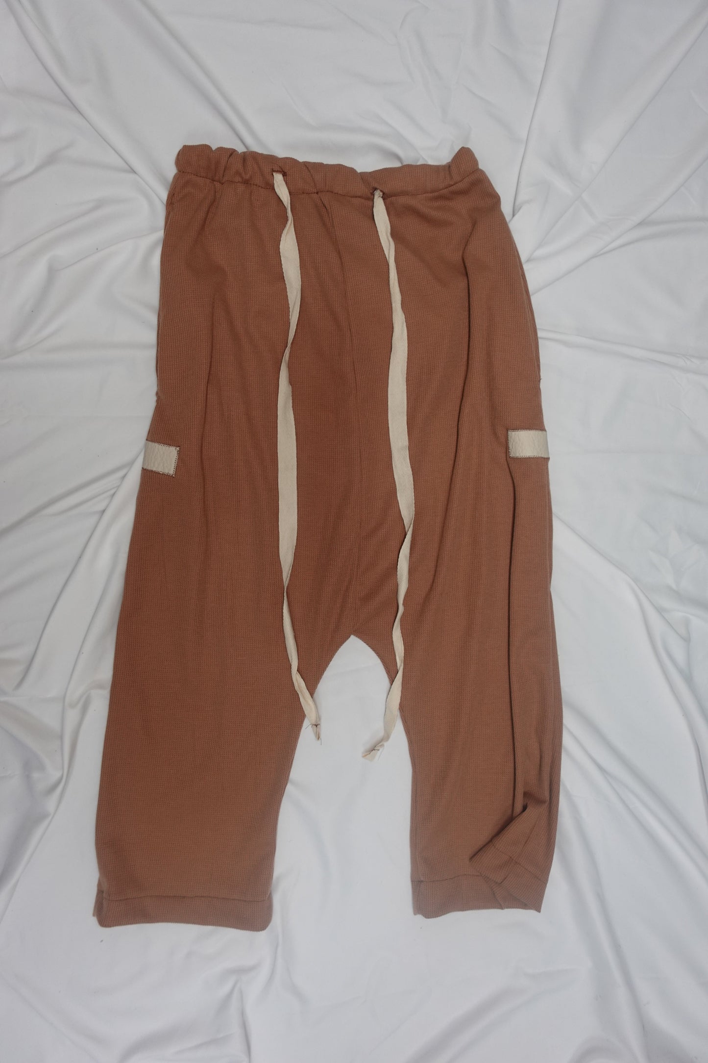 Cropped Waffle Pant