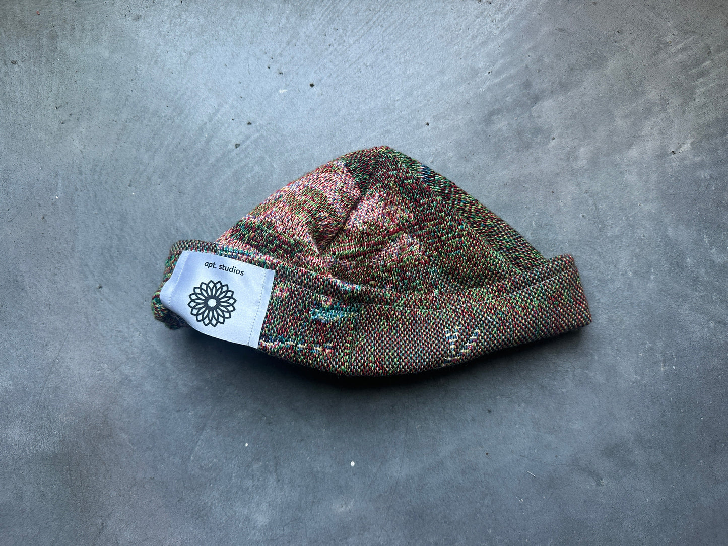 Multicolored Woven Cap