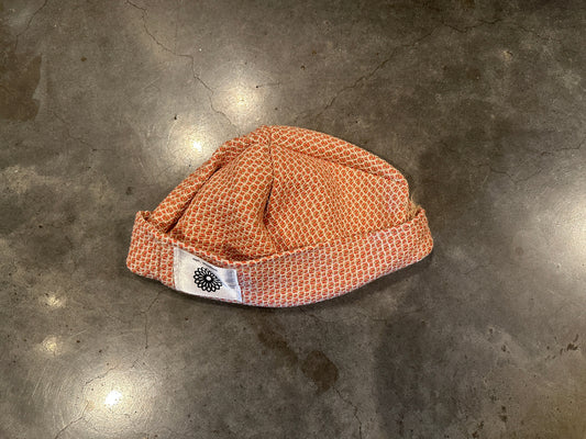 Orange Woven Cap